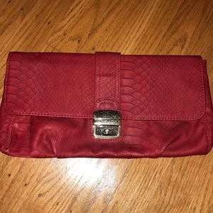Red clutch Handbag!